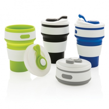 Logotrade corporate gift image of: Foldable silicone cup