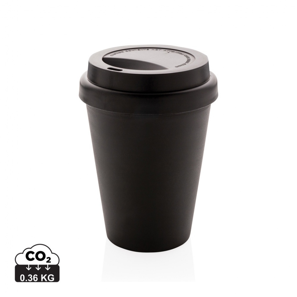 Logotrade promotional product picture of: Reusable double wall coffee cup 300ml