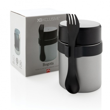 Logotrade promotional giveaway image of: Bogota food flask with ceramic coating