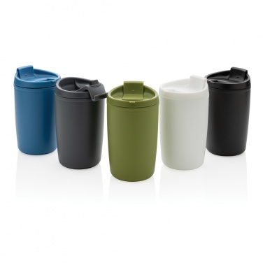 Logotrade promotional item picture of: GRS Recycled PP tumbler with flip lid