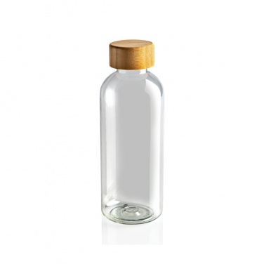Logo trade promotional merchandise image of: RCS RPET bottle with bamboo lid