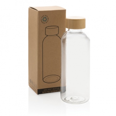 Logotrade promotional merchandise picture of: RCS RPET bottle with bamboo lid