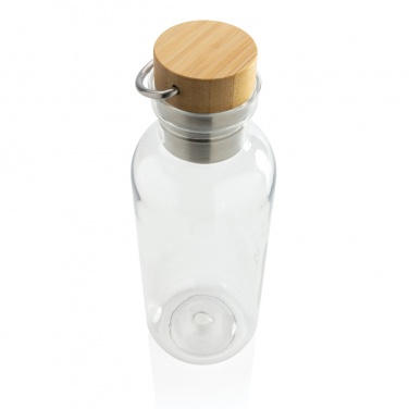 Logotrade promotional giveaway picture of: RCS RPET bottle with bamboo lid and handle