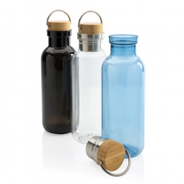 Logotrade advertising products photo of: RCS RPET bottle with bamboo lid and handle