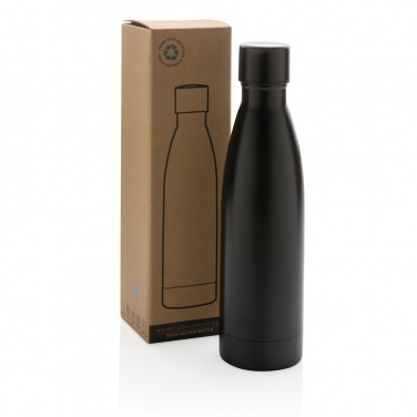 Logo trade promotional giveaway photo of: RCS Recycled stainless steel solid vacuum bottle