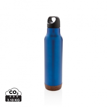 Logotrade promotional giveaway image of: Cork leakproof vacuum flask