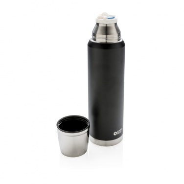Logo trade promotional item photo of: Swiss Peak Elite 1L copper vacuum flask