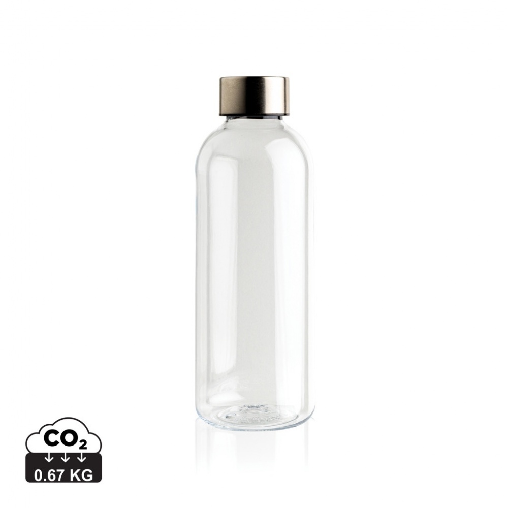 Logo trade promotional product photo of: Leakproof water bottle with metallic lid