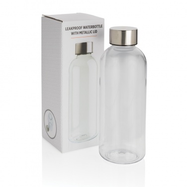 Logotrade advertising product image of: Leakproof water bottle with metallic lid