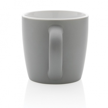 Logo trade promotional giveaways image of: Ceramic mug with coloured inner 300ml