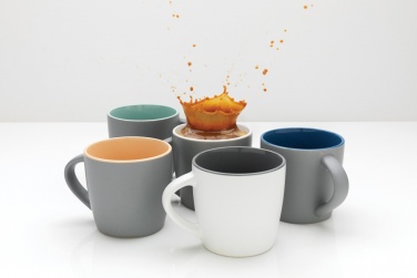 Logo trade corporate gift photo of: Ceramic mug with coloured inner 300ml