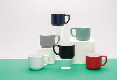 Logo trade promotional items picture of: Ceramic modern mug 350ml
