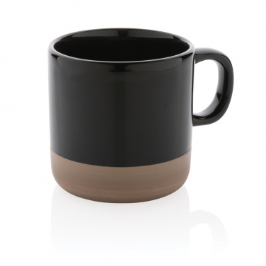 Logo trade promotional merchandise picture of: Glazed ceramic mug 360ml