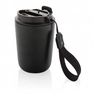 Logo trade advertising product photo of: Cuppa RCS re-steel vacuum tumbler with lanyard