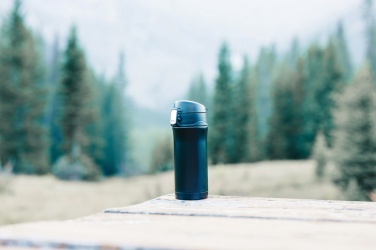 Logo trade promotional giveaways image of: RCS Recycled stainless steel easy lock vacuum mug