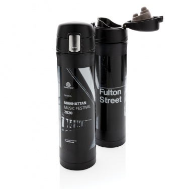 Logo trade business gift photo of: RCS Re-steel easy lock vacuum flask