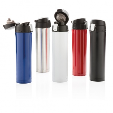 Logotrade corporate gift picture of: RCS Re-steel easy lock vacuum flask