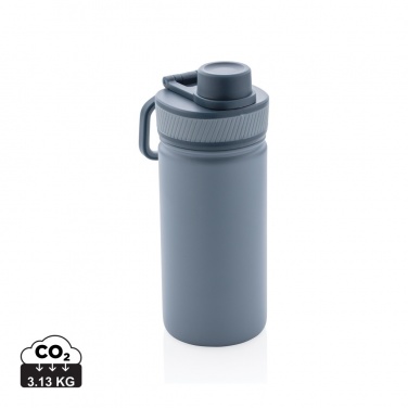 Logotrade promotional items photo of: Vacuum stainless steel bottle with sports lid 550ml