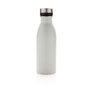 Logo trade promotional item photo of: Deluxe stainless steel water bottle