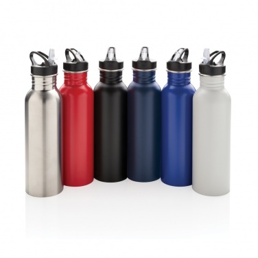 Logo trade promotional giveaway photo of: Deluxe stainless steel activity bottle