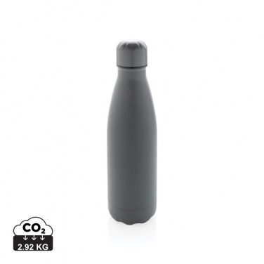 Logo trade promotional products picture of: Solid colour vacuum stainless steel bottle 500 ml