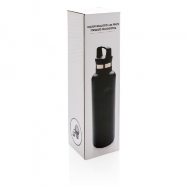 Logotrade promotional gift picture of: Vacuum insulated leak proof standard mouth bottle