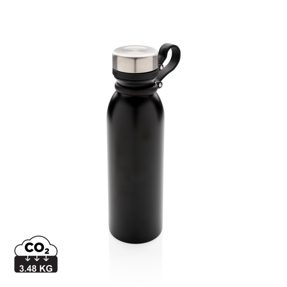 Logo trade promotional products image of: Copper vacuum insulated bottle with carry loop
