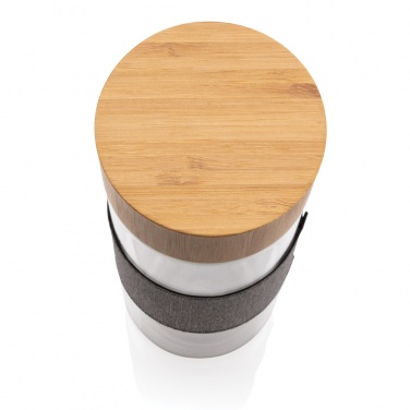 Logo trade promotional items picture of: Impact double wall borosilicate glass bottle