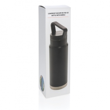 Logotrade promotional item picture of: Leakproof vacuum on-the-go bottle with handle