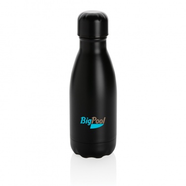 Logotrade promotional merchandise image of: Solid colour vacuum stainless steel bottle 260ml