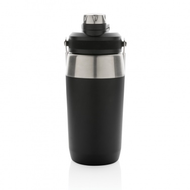 Logo trade promotional giveaway photo of: Vacuum stainless steel dual function lid bottle 500ml