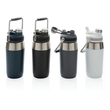 Logotrade corporate gift picture of: Vacuum stainless steel dual function lid bottle 500ml