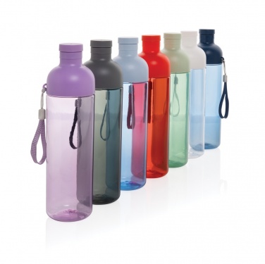 Logo trade promotional giveaways image of: Impact RCS recycled PET leakproof water bottle 600ml