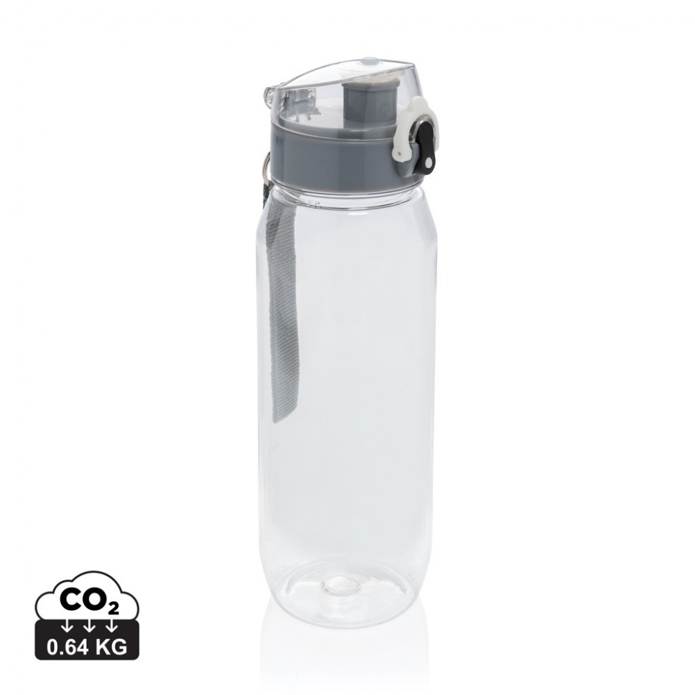 Logo trade corporate gift photo of: Yide RCS Recycled PET leakproof lockable waterbottle 800ml