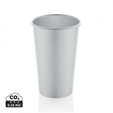 Logotrade advertising product image of: Alo RCS recycled aluminium lightweight cup 450ml