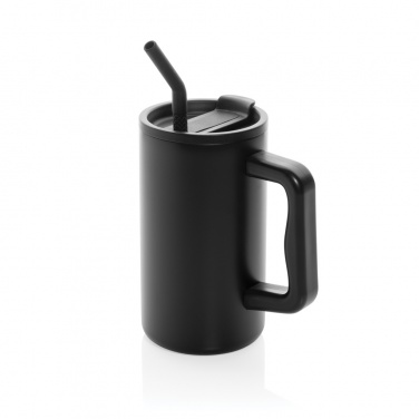 Logotrade promotional item image of: Cube RCS certified recycled steel mug 800ml