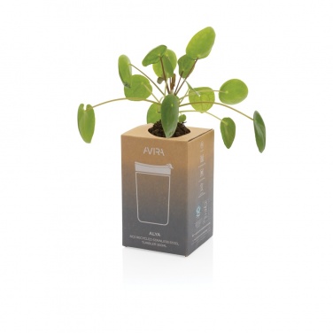 Logo trade advertising product photo of: Avira Alya RCS Re-steel tumbler 300 ml