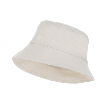 Logotrade promotional merchandise picture of: Impact Aware™ 285 gsm rcanvas one size bucket hat undyed