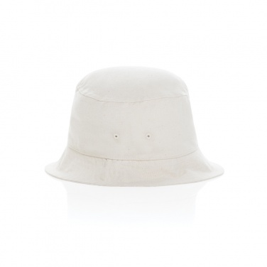 Logo trade promotional merchandise image of: Impact Aware™ 285 gsm rcanvas one size bucket hat undyed