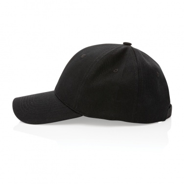 Logo trade promotional items picture of: Impact 6 panel 280gr Recycled cotton cap with AWARE™ tracer