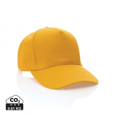 Logotrade advertising product picture of: Impact 5panel 280gr Recycled cotton cap with AWARE™ tracer