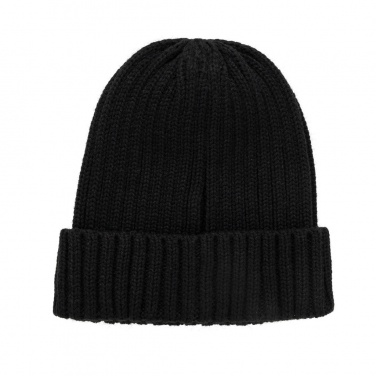 Logo trade promotional merchandise photo of: Kennedi AWARE™ Polylana® beanie with large rib
