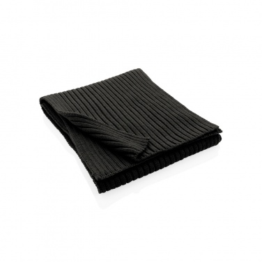Logo trade promotional products picture of: Impact AWARE™ Polylana® knitted scarf 180 x 25cm