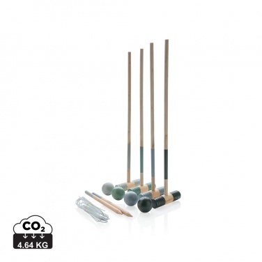 Logotrade promotional products photo of: Wooden croquet set