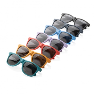 Logo trade promotional giveaway photo of: RCS recycled PP plastic sunglasses