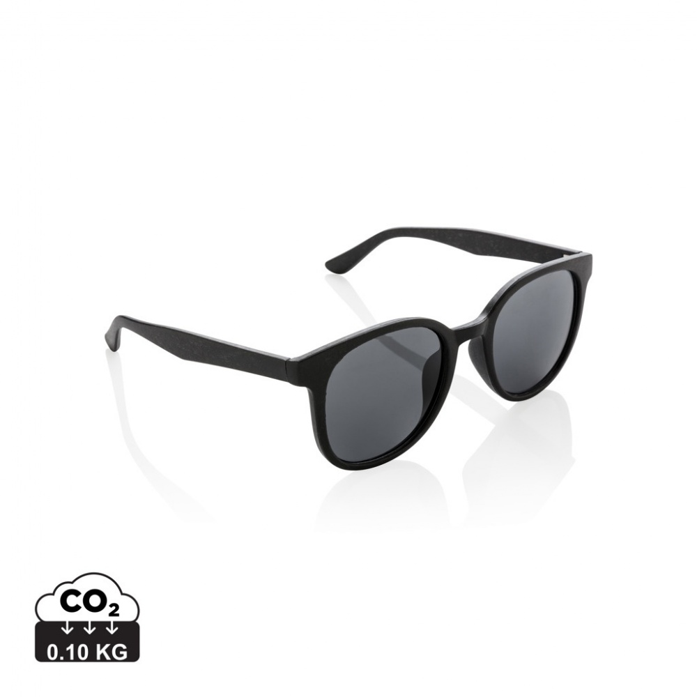 Logo trade promotional items image of: Wheat straw fibre sunglasses
