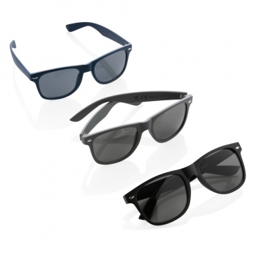 Logo trade promotional giveaway photo of: GRS recycled PC plastic sunglasses