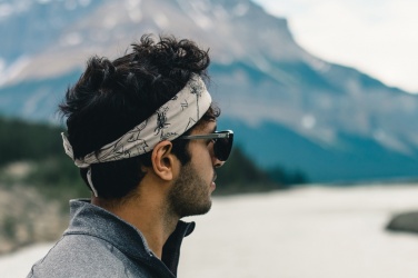 Logotrade corporate gift image of: Swiss Peak RCS rplastic polarised sunglasses