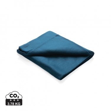 Logo trade business gift photo of: Fleece blanket in pouch