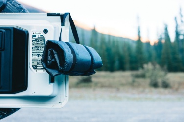 Logo trade corporate gifts image of: Impact AWARE™ RPET picnic blanket